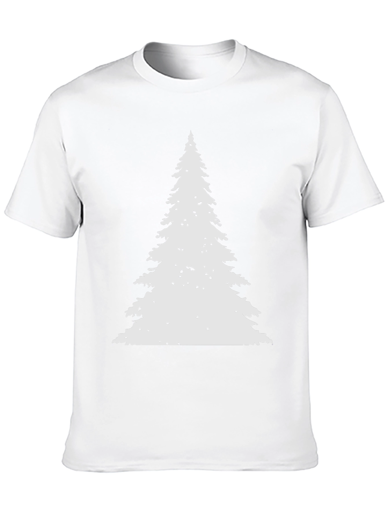 Christmas Tree Graphic Tee - Holiday Festive Style