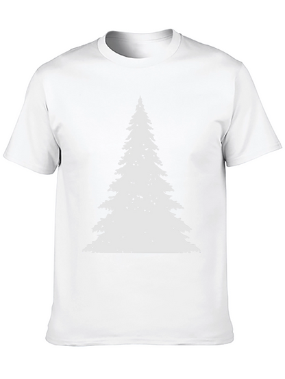 Christmas Tree Graphic Tee - Holiday Festive Style