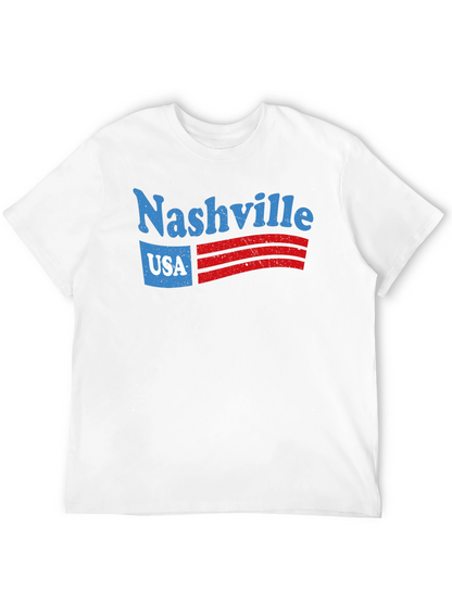 Nashville USA Graphic Tee - Retro Style