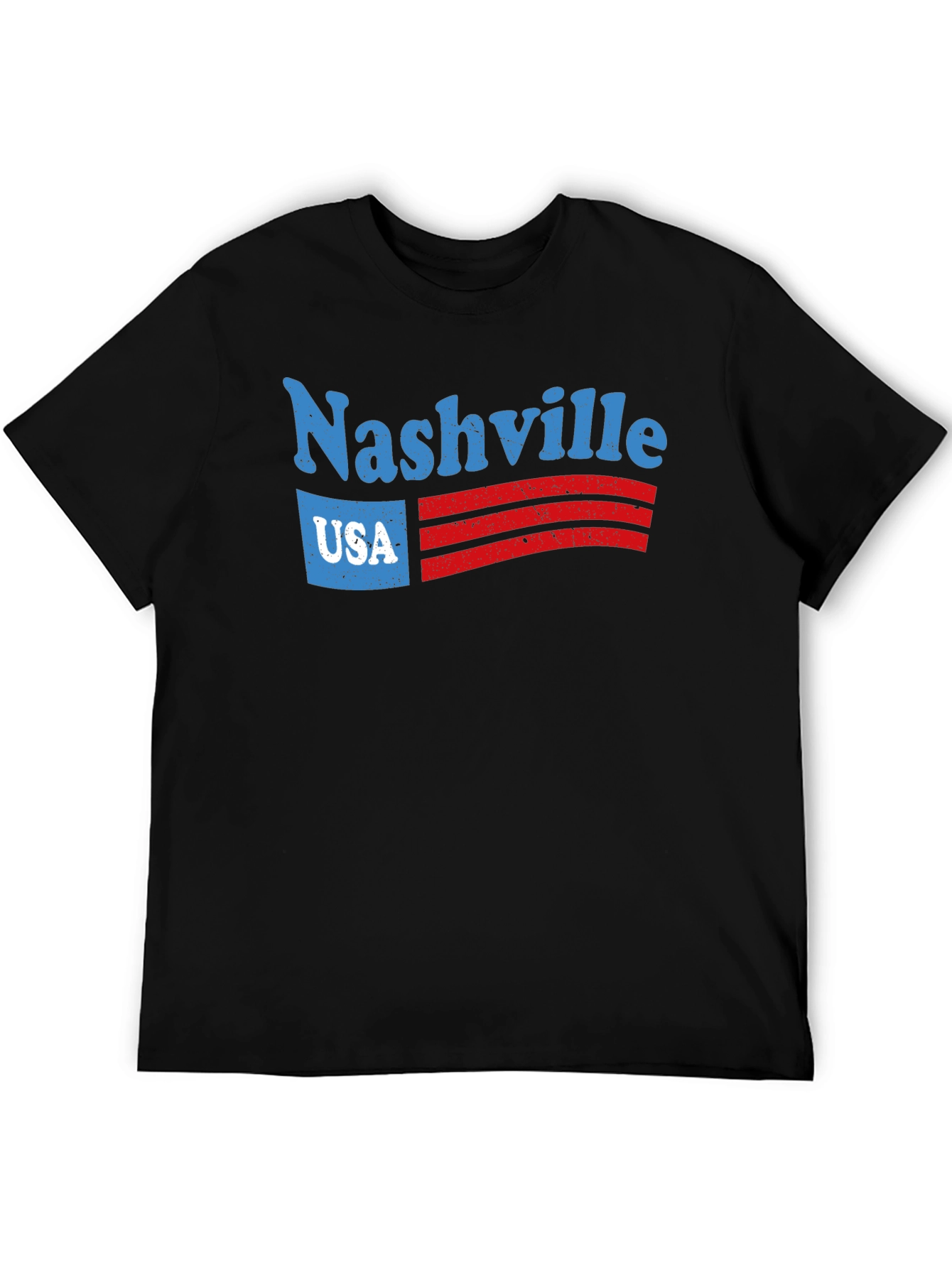 Nashville USA Graphic Tee - Retro Style