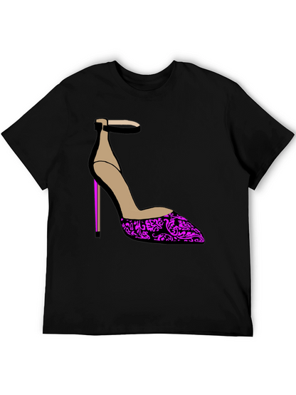 Stylish Heel Graphic Tee - Statement Fashion