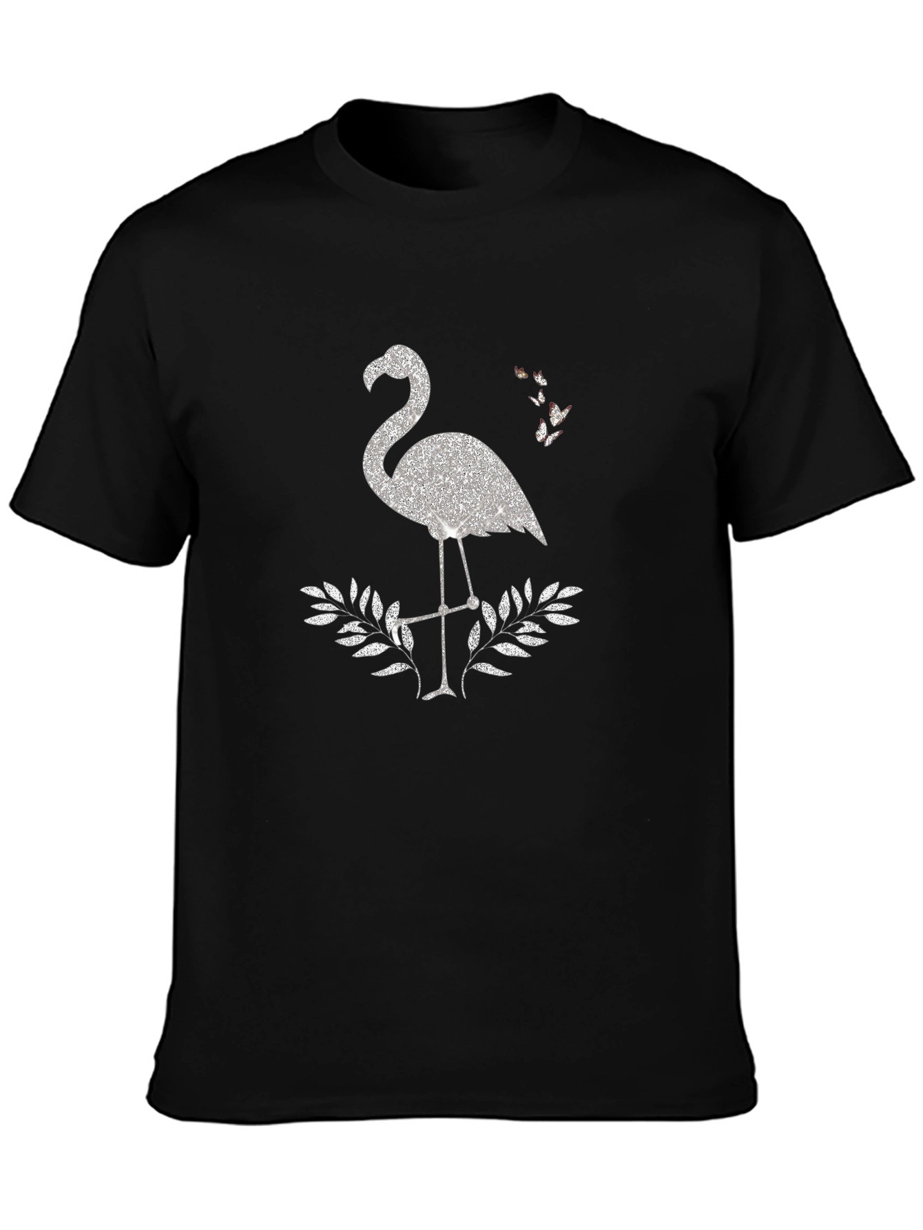 Flamingo Sparkle Graphic Tee