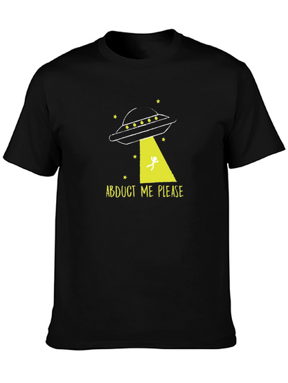 Abduct Me Please UFO Graphic Tee