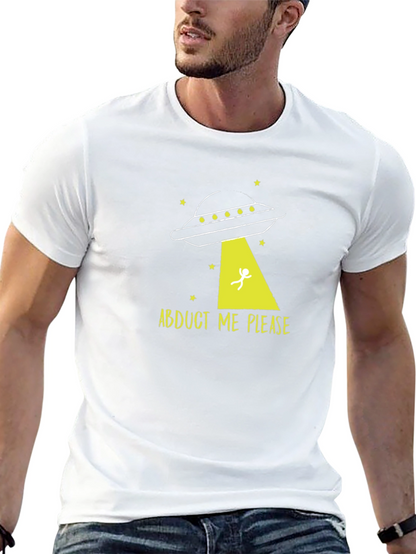 Abduct Me Please UFO Graphic Tee