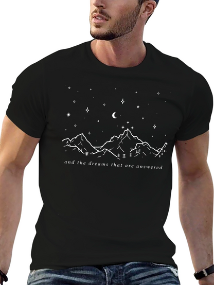 Dreamscape Mountain Graphic T-Shirt