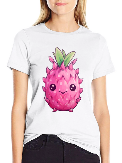 Cute Dragon Fruit Graphic Tee