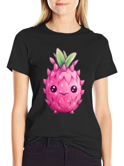 Cute Dragon Fruit Graphic Tee