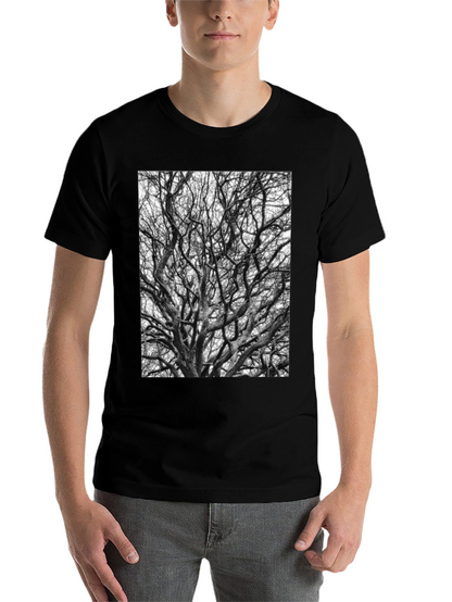 Black Tree Branches Graphic Tee