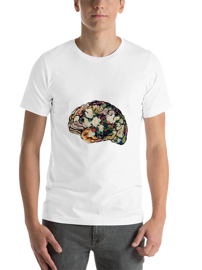 Floral Brain T-Shirt - Stylish & Unique Tee