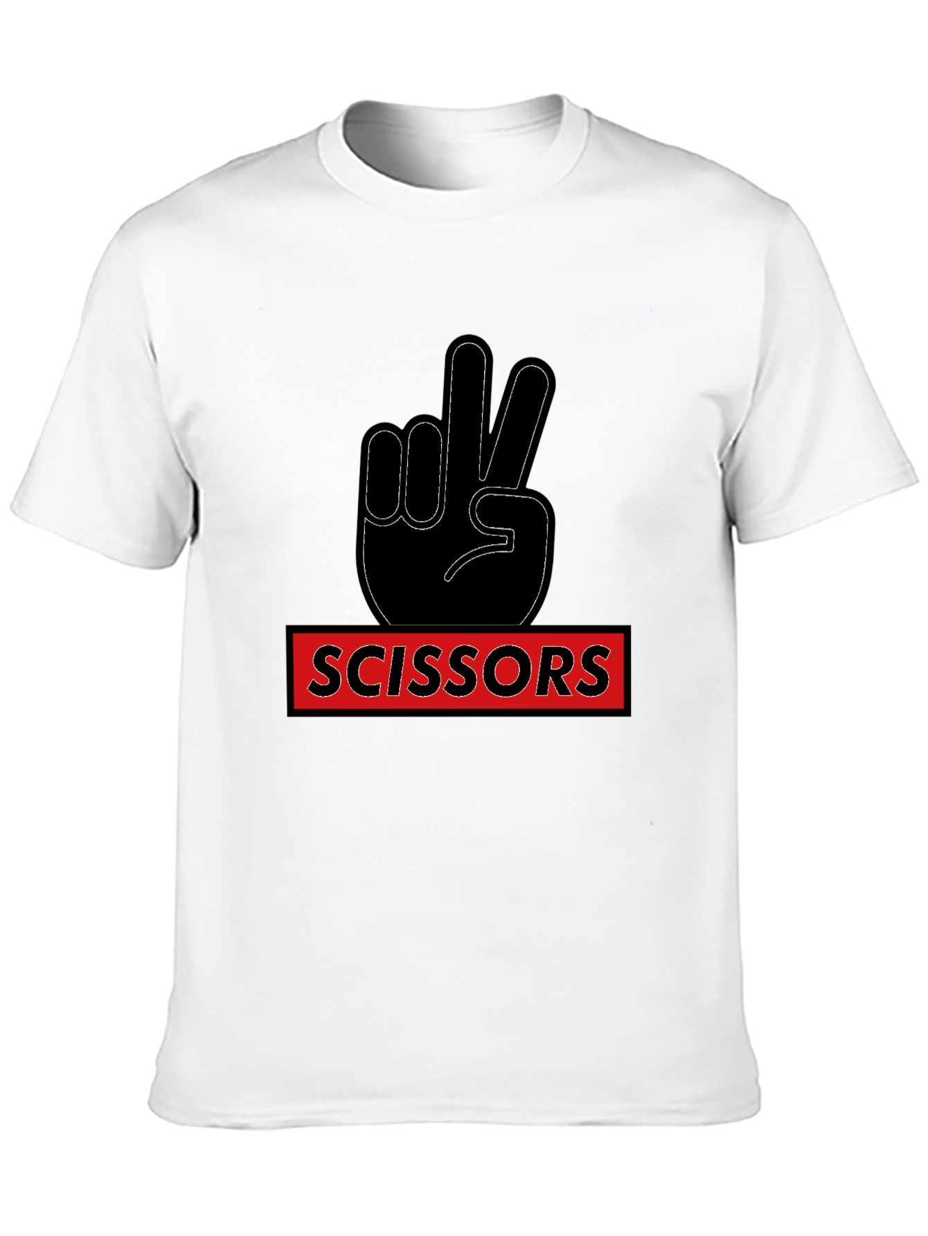 Rock Paper Scissors - Scissors Graphic Tee