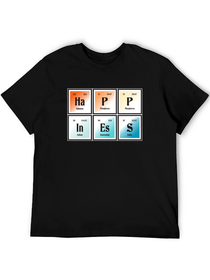 Periodic Table Inspired T-Shirt - HaPInEs