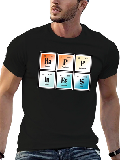 Periodic Table Inspired T-Shirt - HaPInEs