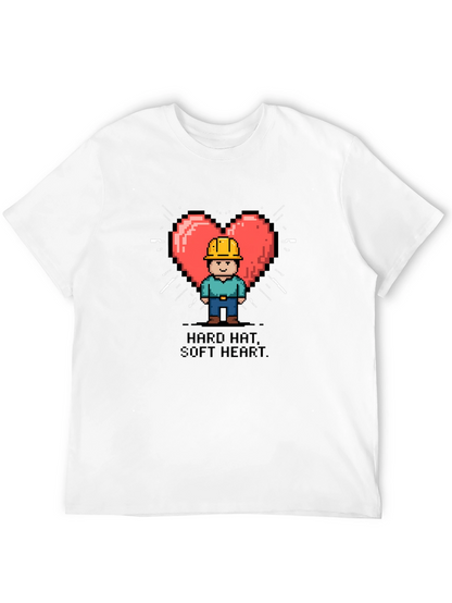 Hard Hat Soft Heart Graphic T-Shirt