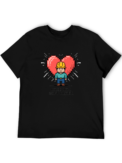 Hard Hat Soft Heart Graphic T-Shirt