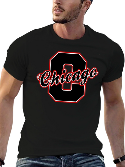 Chicago Black Graphic T-Shirt