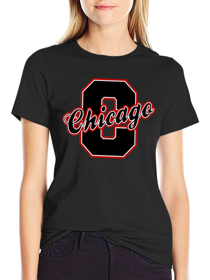 Chicago Black Graphic T-Shirt