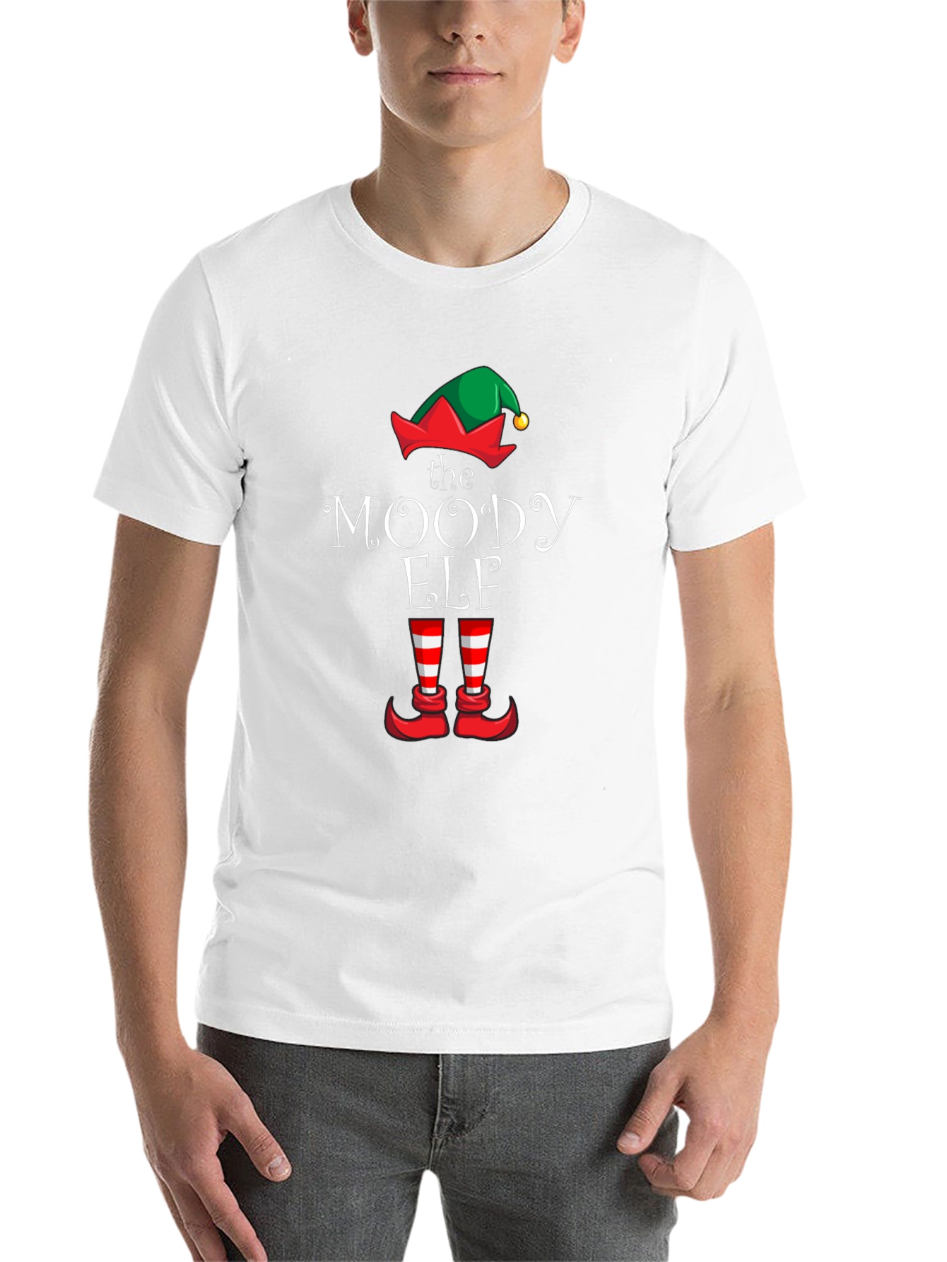 The Moody Elf Christmas T-Shirt
