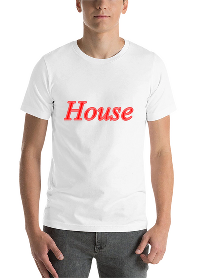 House Graphic Black T-Shirt