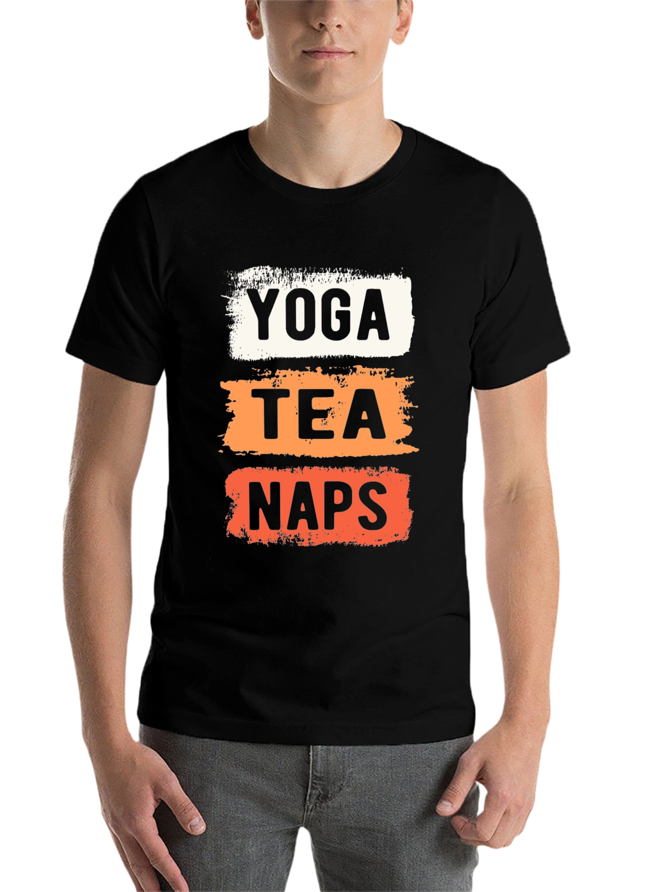 Yoga Tea Naps Graphic T-Shirt - Relaxation Mode