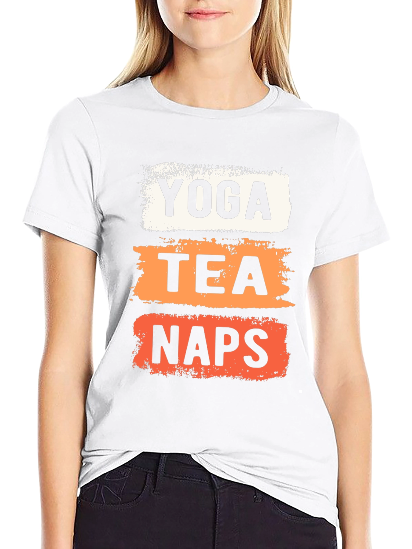 Yoga Tea Naps Graphic T-Shirt - Relaxation Mode