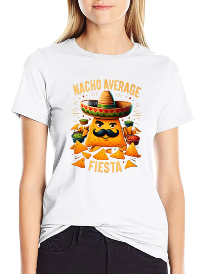 Nacho Average Fiesta Graphic T-Shirt