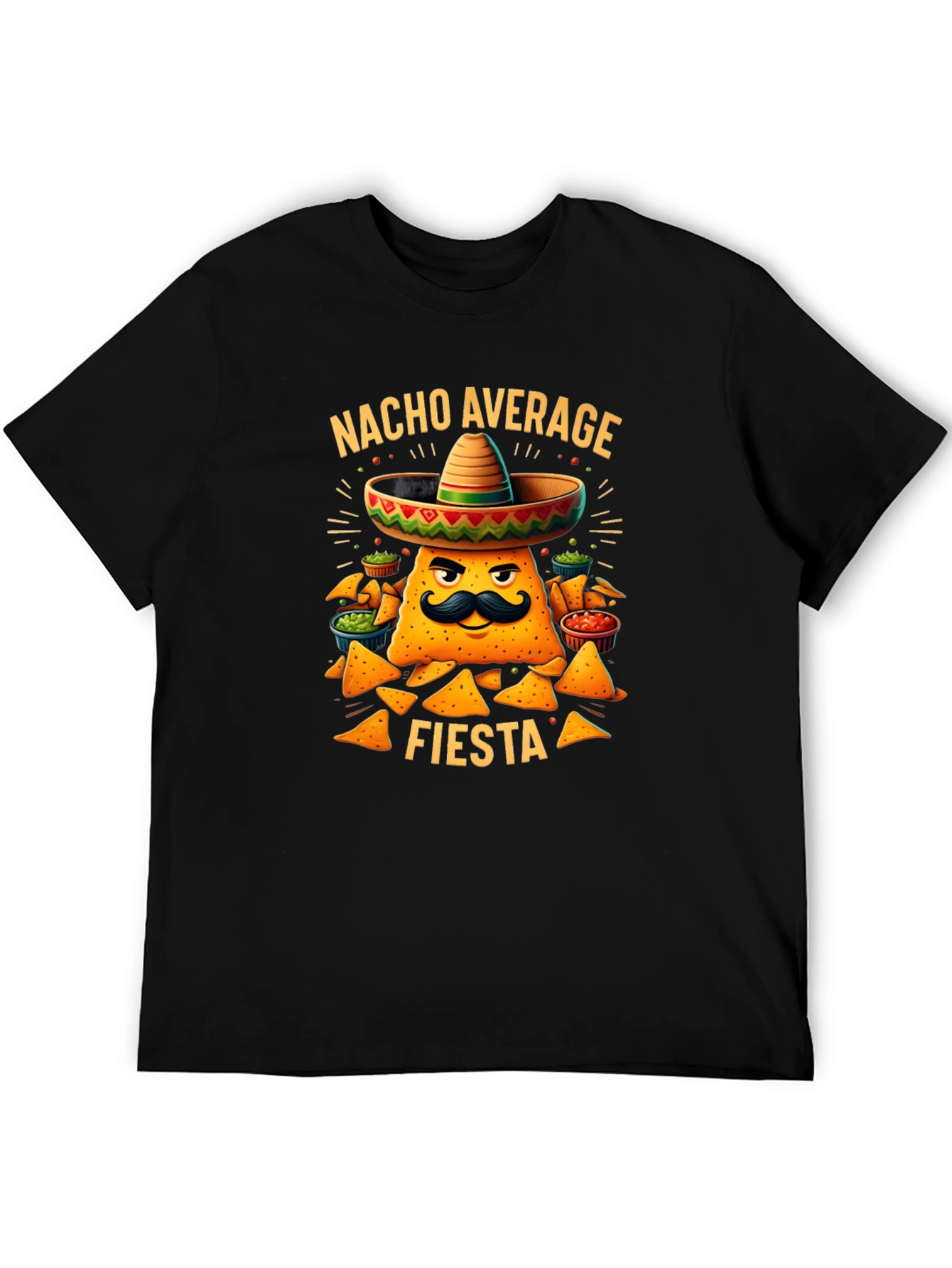 Nacho Average Fiesta Graphic T-Shirt