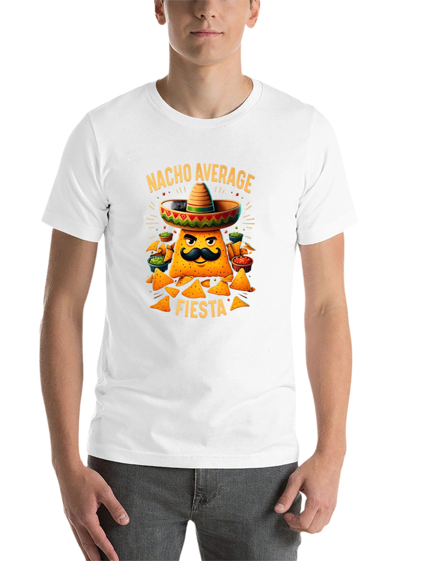 Nacho Average Fiesta Graphic T-Shirt