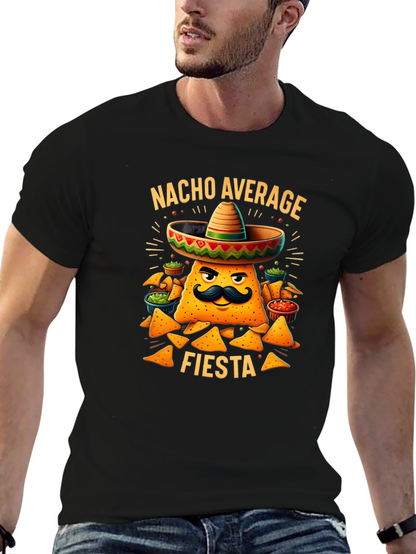 Nacho Average Fiesta Graphic T-Shirt