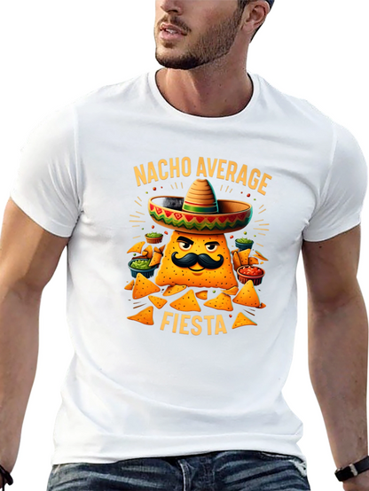 Nacho Average Fiesta Graphic T-Shirt