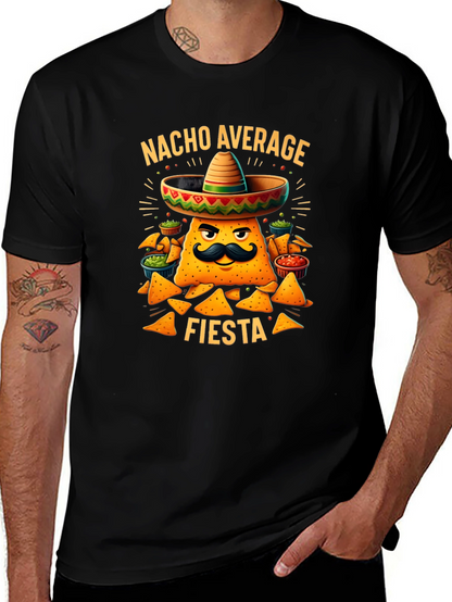 Nacho Average Fiesta Graphic T-Shirt