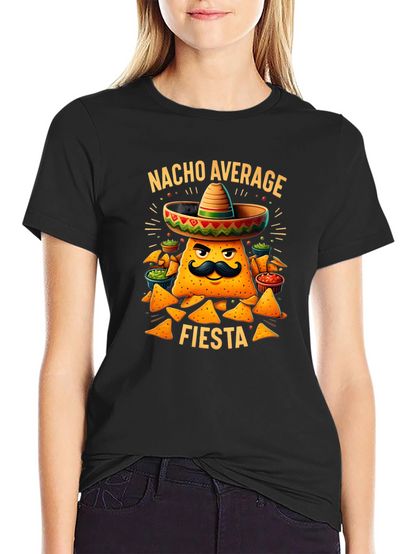 Nacho Average Fiesta Graphic T-Shirt