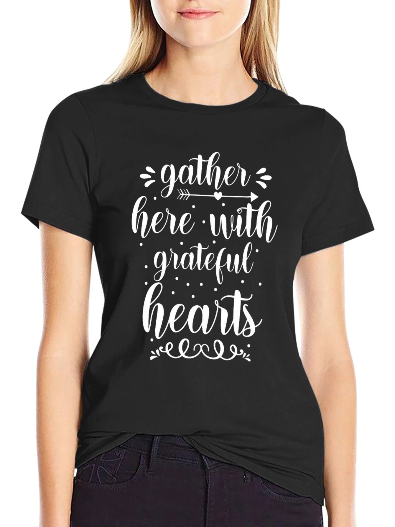 Gather Here With Grateful Hearts T-Shirt