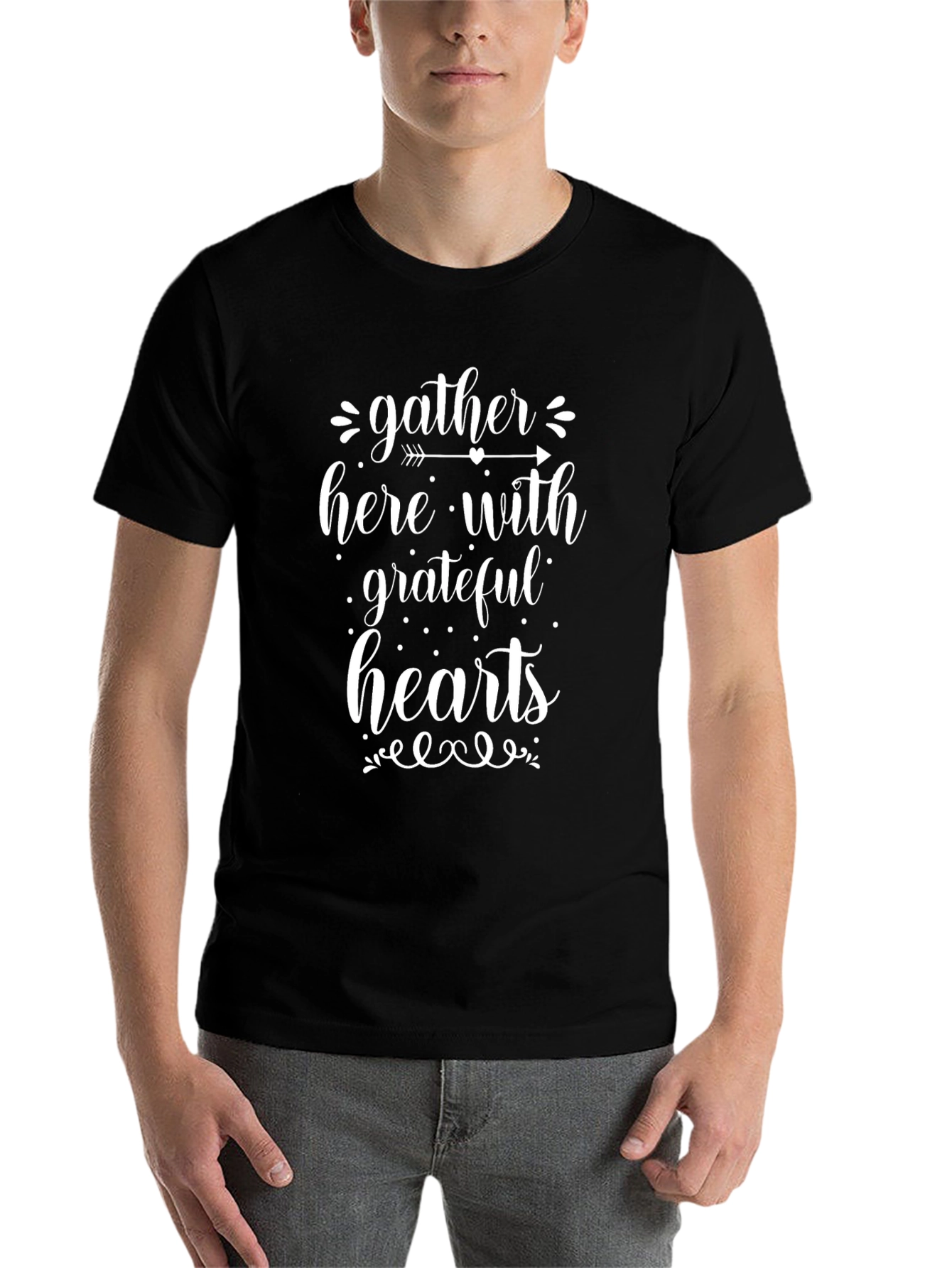 Gather Here With Grateful Hearts T-Shirt