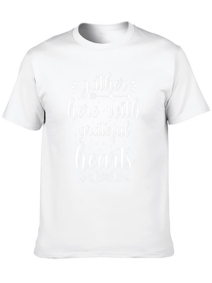 Gather Here With Grateful Hearts T-Shirt
