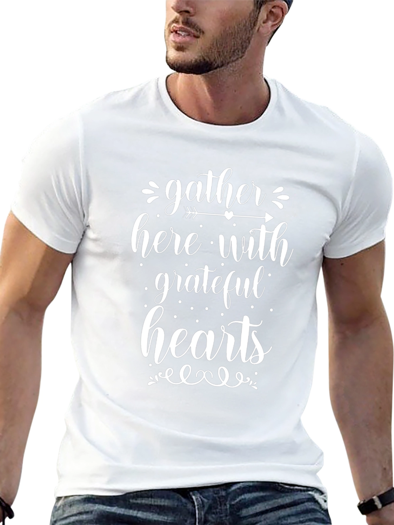 Gather Here With Grateful Hearts T-Shirt