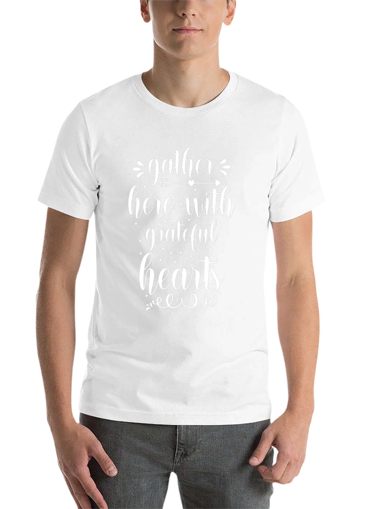 Gather Here With Grateful Hearts T-Shirt