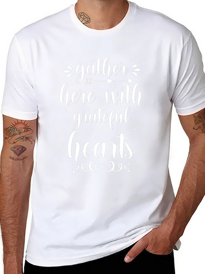 Gather Here With Grateful Hearts T-Shirt