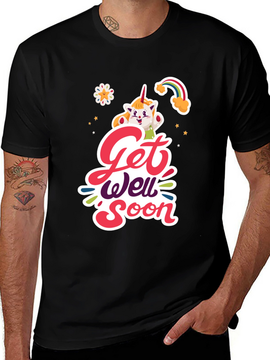 Get Well Soon Unicorn Graphic Tee