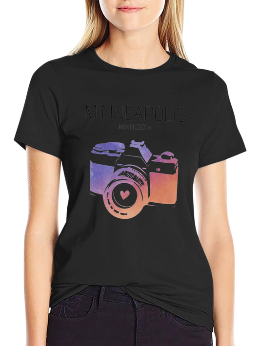 Minneapolis Camera Graphic Tee
