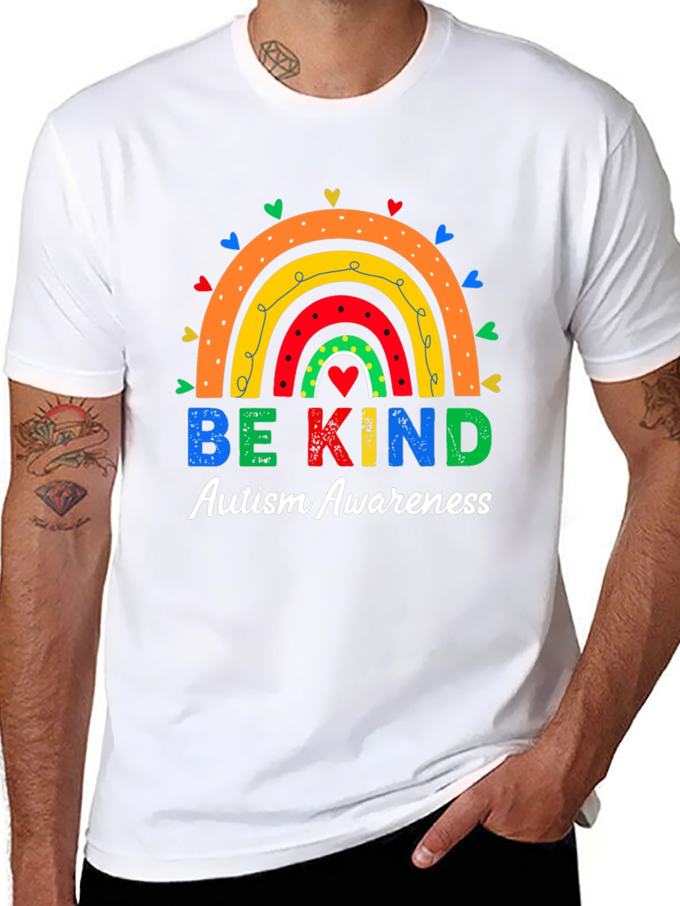 Be Kind Autism Awareness Graphic Tee