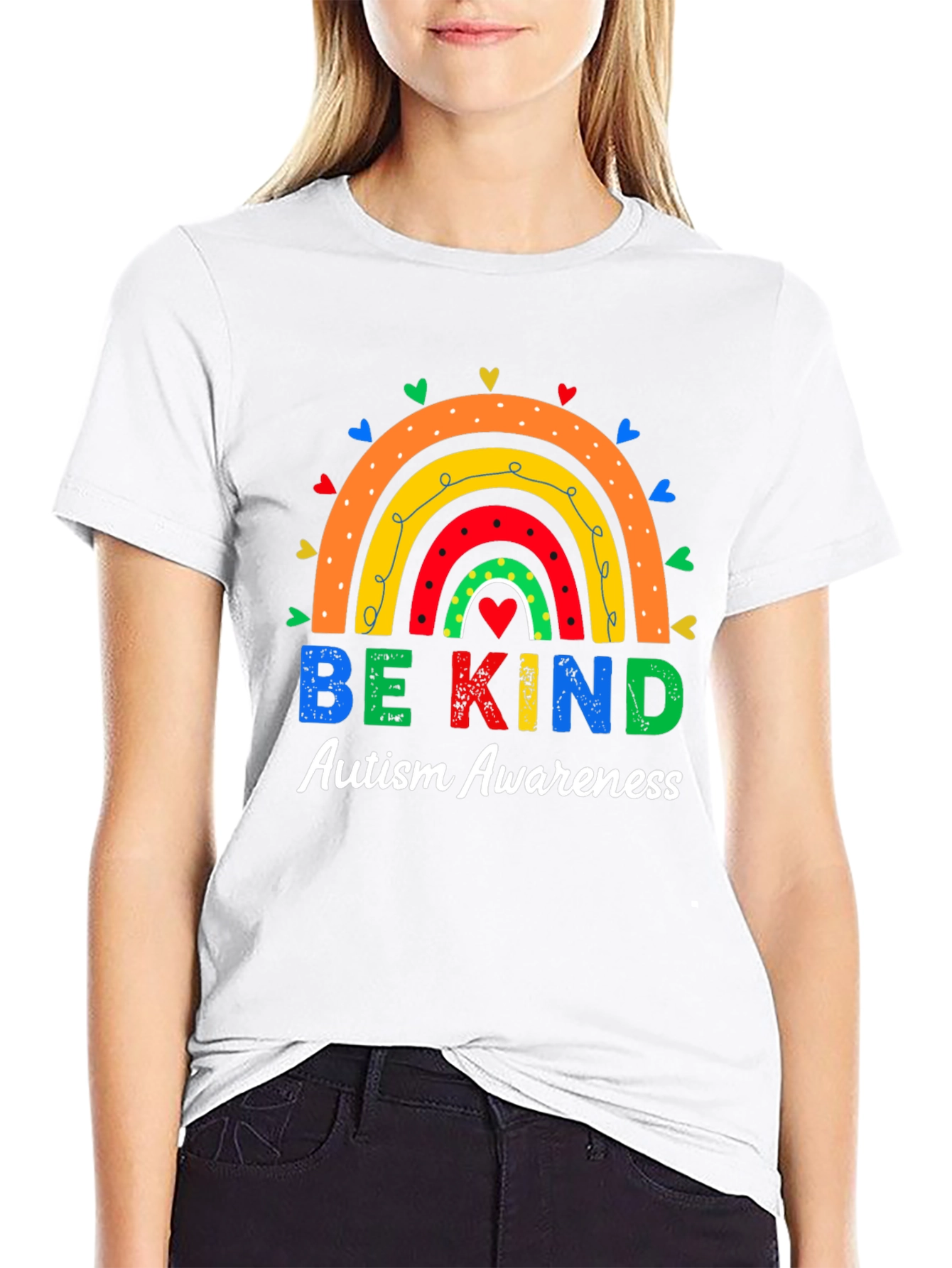 Be Kind Autism Awareness Graphic Tee