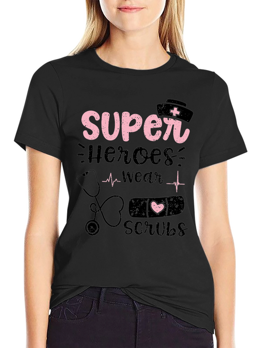 Super Hero Nurse Graphic Tee