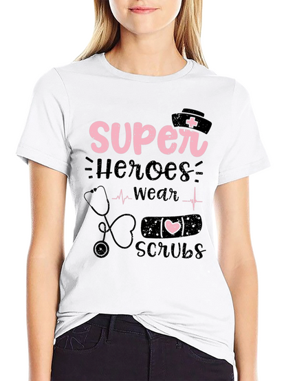 Super Hero Nurse Graphic Tee