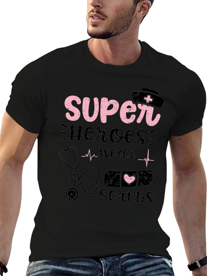 Super Hero Nurse Graphic Tee