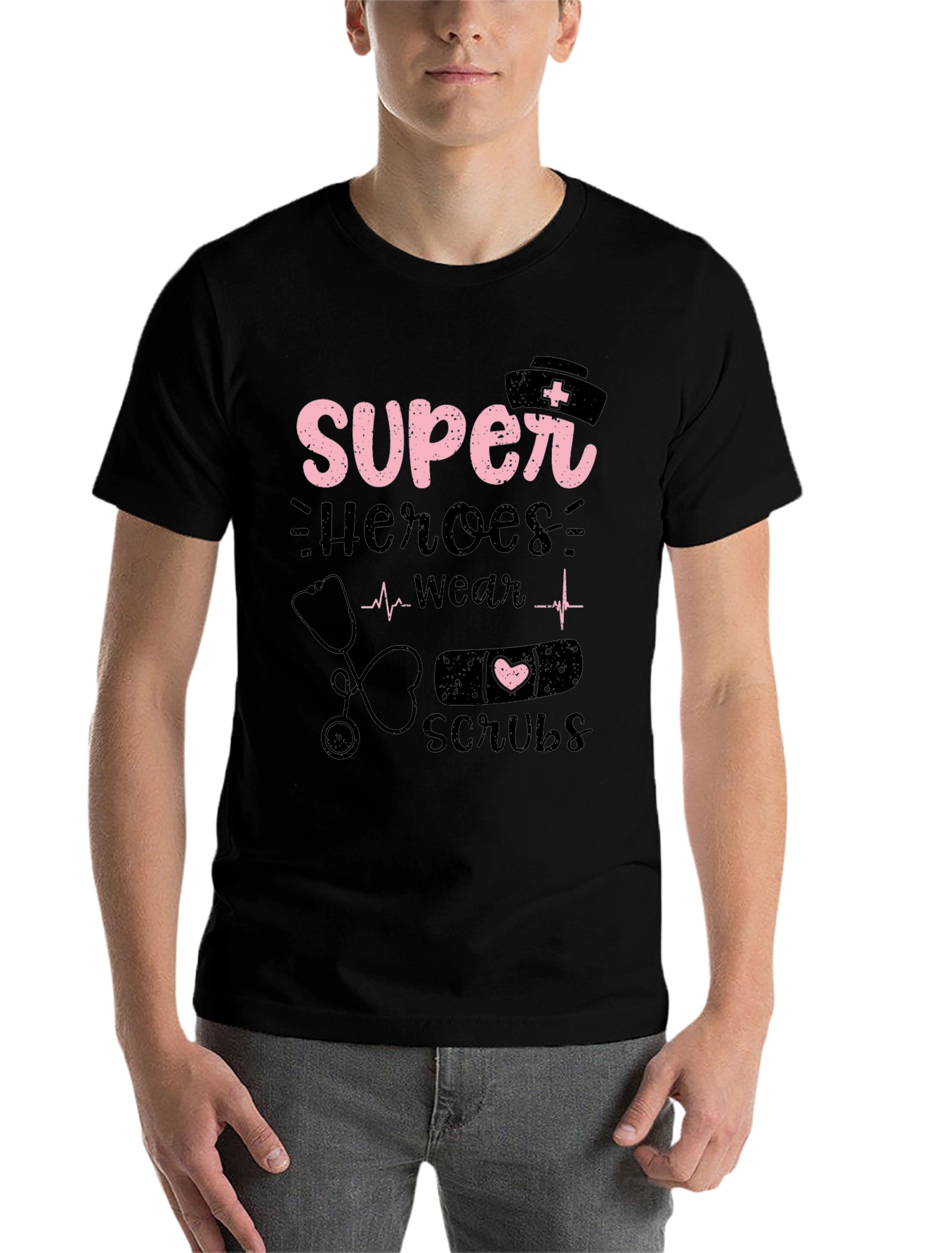 Super Hero Nurse Graphic Tee