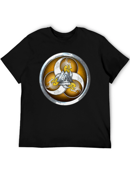 Viking Rune Symbol Graphic T-Shirt