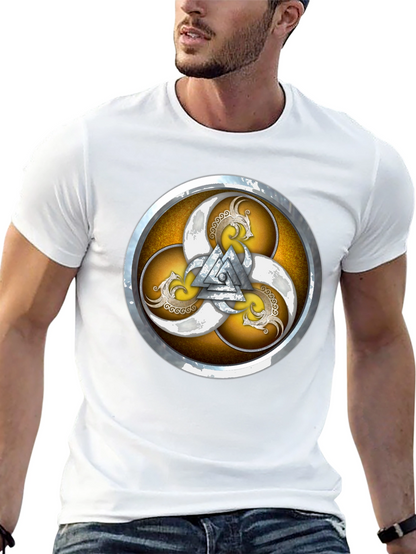 Viking Rune Symbol Graphic T-Shirt