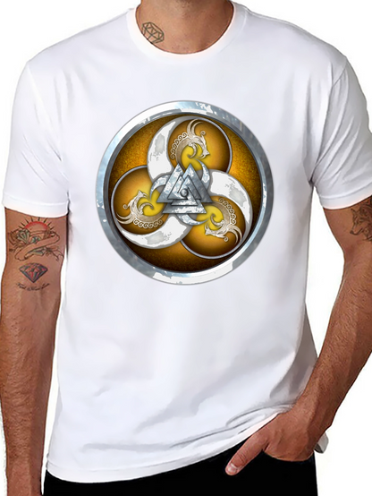 Viking Rune Symbol Graphic T-Shirt