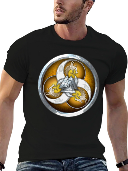 Viking Rune Symbol Graphic T-Shirt