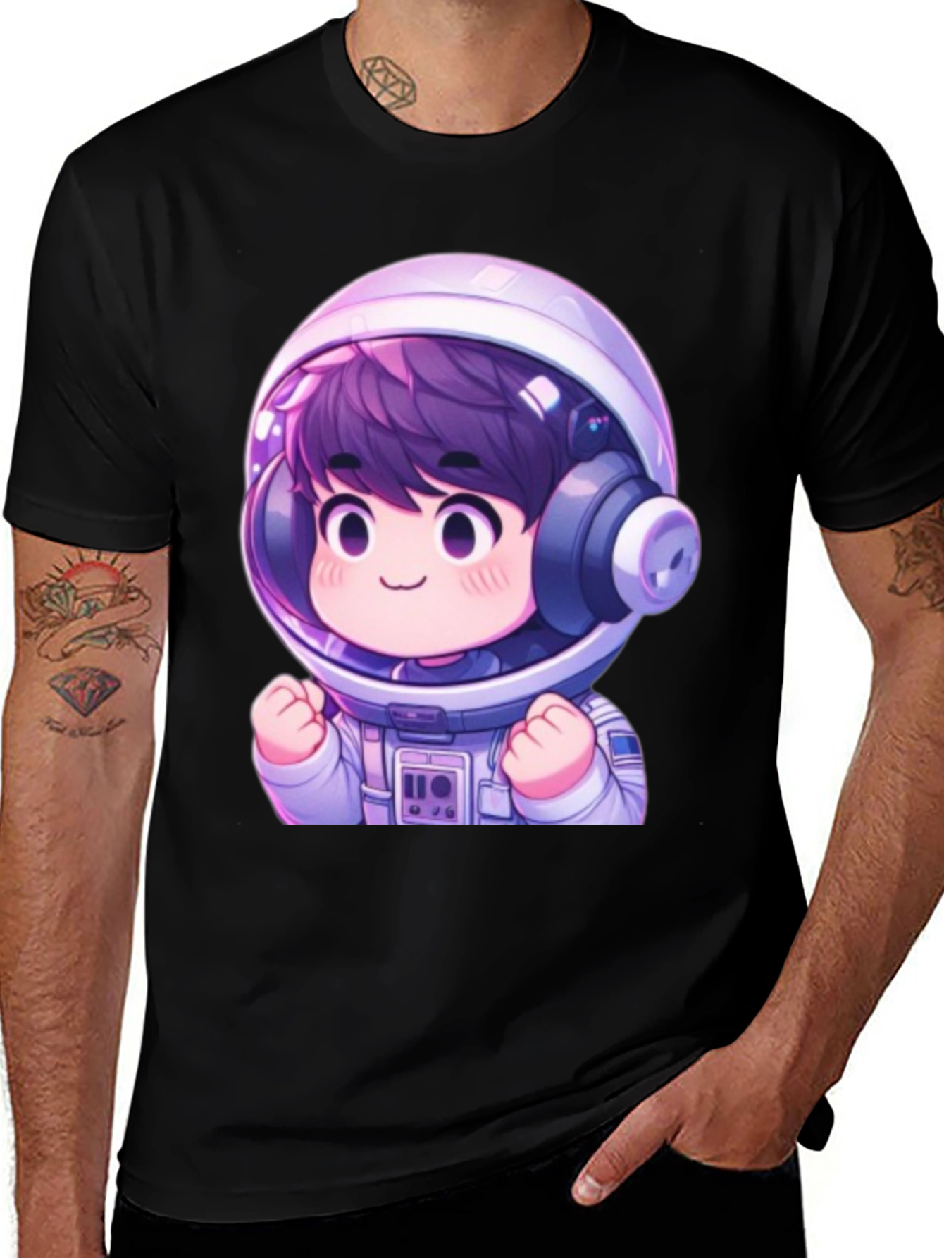 Cute Astronaut Graphic Tee